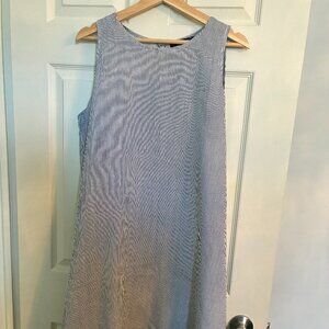 Vanessa Alexandra Striped Linen Dress - EUC